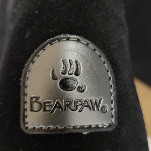 Bearpaw Women's Black Suede Boots - Picture 5 of 8